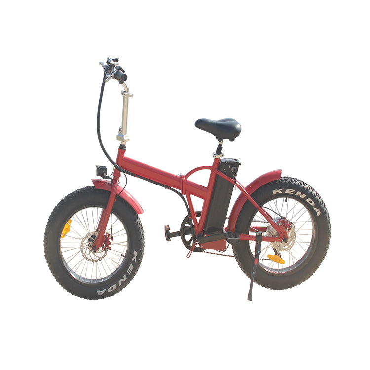 Virginia Electric Bike Foldable 20" x 4.0 Fat Tire Electric Bicycle with 500W Motor, 48V 12.5AH Removable Battery - for Adults