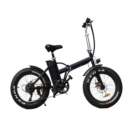 Virginia Electric Bike Foldable 20" x 4.0 Fat Tire Electric Bicycle with 500W Motor, 48V 12.5AH Removable Battery - for Adults